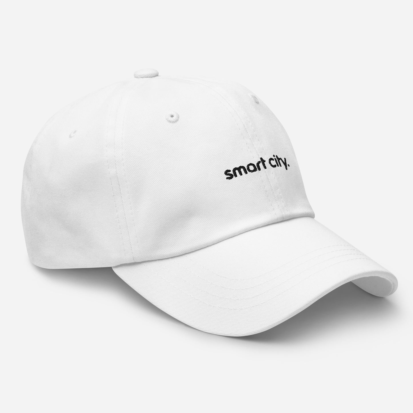 White Logo Hat